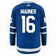 Men's Toronto Maple Leafs Mitch Marner adidas Blue Player Hockey Jersey With A
