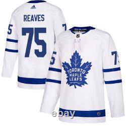 Men's Toronto Maple Leafs Ryan Reeves Away adidas White Player Hockey Jersey