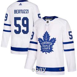 Men's Toronto Maple Leafs Tyler Bertuzzi Away adidas White Player Hockey Jersey