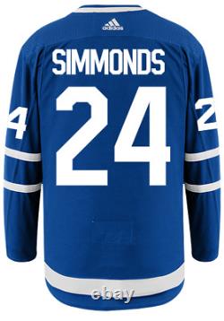 Men's Toronto Maple Leafs Wayne Simmonds Home adidas Blue Player Hockey Jersey