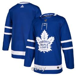 Men's Toronto Maple Leafs adidas Blue Home Authentic Hockey Jersey 56 XX-Large