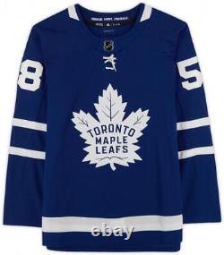 Michael Bunting Toronto Maple Leafs Signed Blue Authentic Jersey