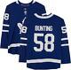 Michael Bunting Toronto Maple Leafs Signed Blue Breakaway Jersey
