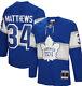 Mitchell & Ness Auston Matthews Blue Toronto Maple Leafs NHL Size 2XLarge Jersey