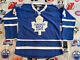 Morgan Rielly #44 Toronto Maple Leafs Men's 50 Reebok Hockey Jersey Fight Strap