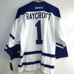 NEW CCM Toronto Maple Leafs Raycroft #1 Alternate NHL Jersey Adult XL NTW