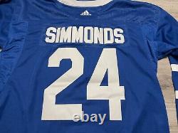 NEW Wayne Simmonds #24 Toronto Maple Leafs NHL Adidas Hockey Jersey Men's 56 3XL