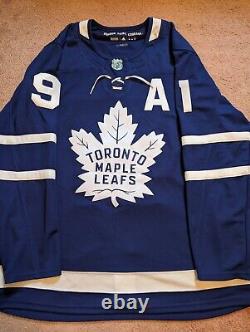 NHL Adidas Indo Toronto Maple Leafs John Tavares Hockey Jersey, Size 54