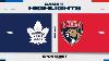 NHL Game 4 Highlights Maple Leafs Vs Panthers May 10 2023