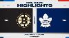 NHL Highlights Bruins Vs Maple Leafs January 4 2025