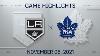 NHL Highlights Kings Vs Maple Leafs Nov 8 2021