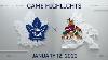 NHL Highlights Maple Leafs Vs Coyotes Jan 12 2022