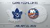 NHL Highlights Maple Leafs Vs Islanders Jan 22 2022