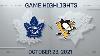 NHL Highlights Maple Leafs Vs Penguins Oct 23 2021