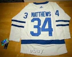 NHL Hockey Toronto Maple Leafs Austin Matthews #34 Jersey Large adidas NWT NEW