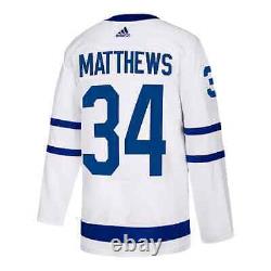 NHL Hockey Toronto Maple Leafs Auston Matthews #34 Away Jersey Large Adidas
