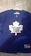 NHL Hockey Toronto Maple Leafs Practice Jersey Large Blue Reebok