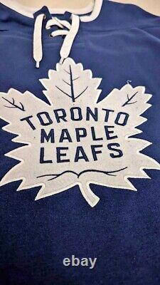 NHL Hockey Toronto Maple Leafs Sweater Pullover Medium Fanatics Blue