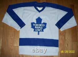 NHL Hockey Vintage 70s Toronto Maple Leafs Borje Salming #21 Jersey Small Copper
