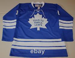 NHL Hockey Vintage Toronto Maple Leafs Johnny Bower Jersey Sz 56 CCM