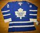NHL Hockey Vintage Toronto Maple Leafs Potvin Felix Sewn Jersey Large CCM Blue