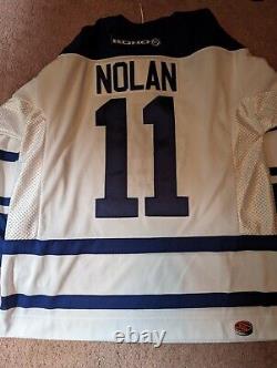 NHL Koho Toronto Maple Leafs Owen Nolan Vintage Alt Hockey Jersey, Size L, MiC
