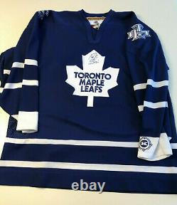 NHL Toronto Maple Leafs KOHO Jersey SIGNED BY RON ELLIS STANLEY CUP SUMMIT 76
