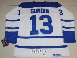 NHL Vintage Toronto Maple Leafs Mats Sundin #13 Sewn Jersey Sz 50 CCM White NWT