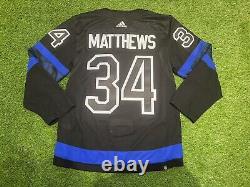 NWT Adidas Auston Mattews Toronto Maple Leafs Next Gen Bieber Hockey Jersey 52