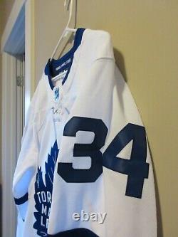 New Auston Matthews Authentic Adidas Toronto Maple Leafs Away White Jersey S 46