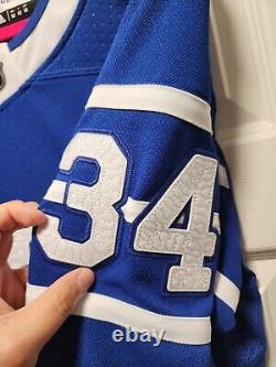 New Auston Matthews Toronto Maple Leafs Arenas Adidas Climalite Jersey Size 52