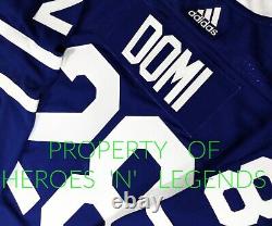 Nwt-pro-52 Tie Domi Toronto Maple Leafs Authentic Adidas NHL Hockey Jersey