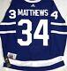 Nwt-pro-54 Auston Matthews Toronto Maple Leafs Authentic Adidas Hockey Jersey
