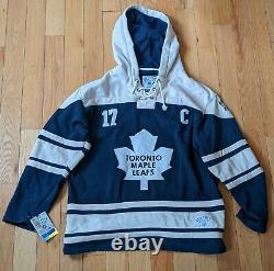 Old Time Hockey Toronto Maple Leafs Wendel Clark Jersey/Hoodie Men's 3XL NWT