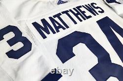 Pro-54 Auston Matthews Toronto Maple Leafs Salming Patch Authentic Adidas Jersey