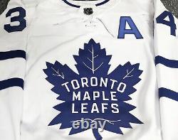 Pro-54 Auston Matthews Toronto Maple Leafs Salming Patch Authentic Adidas Jersey