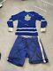 RARE Toronto Maple Leafs Jersey/sweater Youth XSmall And Pants 1950