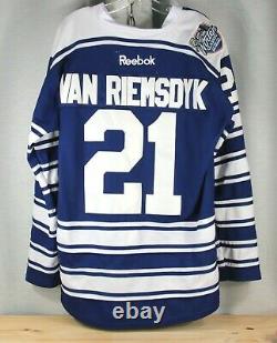 REEBOK Sz 50 Toronto Maple Leafs JERSEY, 2014 Winter Classic VAN REIMSDYK 21 NEW
