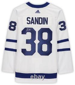 Rasmus Sandin Toronto Maple Leafs SignedAdidas Authentic Jersey