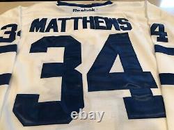Reebok Toronto Maple Leafs Auston Matthews Hockey Jersey Mens Sz 48