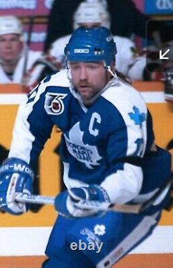 Retro VINTAGE Toronto Maple Leafs Clark 17 CCM NHL Hockey Jersey ADULT Size XL
