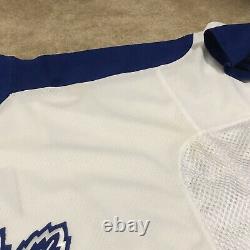 Signed CCM Authentic Norm Ullman Toronto Maple Leafs NHL Hockey Jersey White 54
