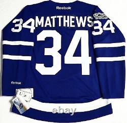 Sm Auston Matthews Toronto Maple Leafs 2017 Rookie Year Centennial Rbk Jersey