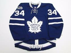 TORONTO MAPLE LEAFS 100th ANNIVERSARY ANY NAME/NUMBER REEBOK EDGE 2.0 JERSEY 58