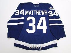 TORONTO MAPLE LEAFS 100th ANNIVERSARY ANY NAME/NUMBER REEBOK EDGE 2.0 JERSEY 58