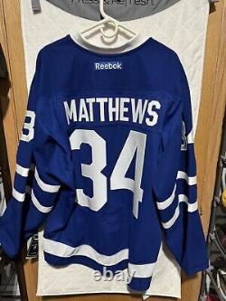 TORONTO MAPLE LEAFS Authentic REEBOK JERSEY 56 AUSTON MATTHEWS ROOKIE