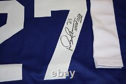 TORONTO MAPLE LEAFS DARRYL SITTLER Sewn Stitched Autographed Custom JERSEY JSA