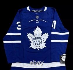 TORONTO MAPLE LEAFS FREDRIK ANDERSON JERSEY AUTOGRPAH With AJ SPORTS COA