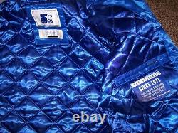 TORONTO MAPLE LEAFS Starter Snap Down Jacket BLUE S M L XL 2X