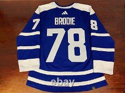 T. J. Brodie Toronto Maple Leafs Reverse Retro 2.0 Adidas Hockey Jersey sz 46 NWT